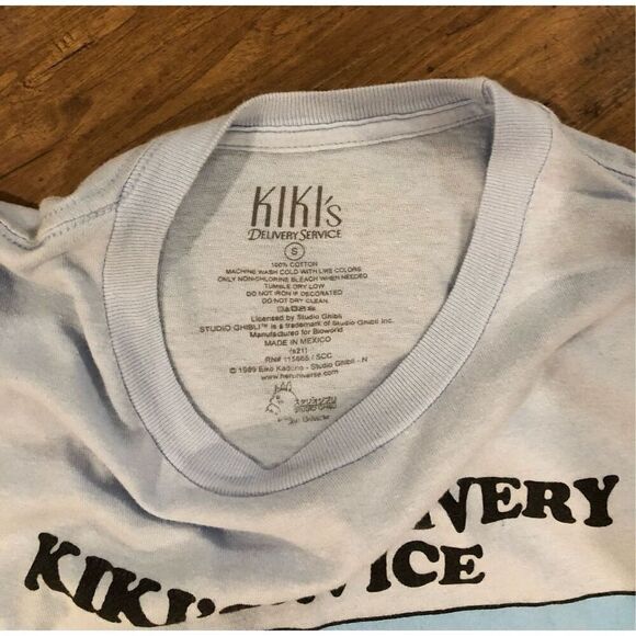 VNT Kiko’s Delivery Service Japanese T Shirt 1989 Unisex Koriko Studio Ghibli - Picture 9 of 11